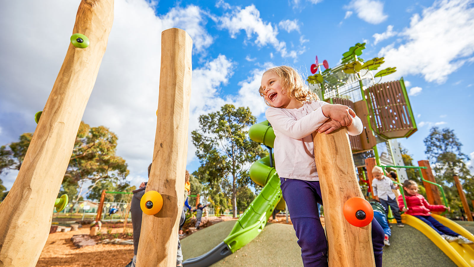 Klimparcours- en spellen